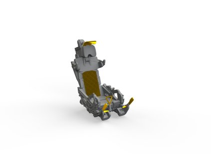 1/72 MiG-21PF ejection seat  for EDUARD kit