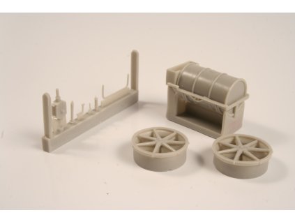 59591 1 48 german ww i refuelling set all resin kit
