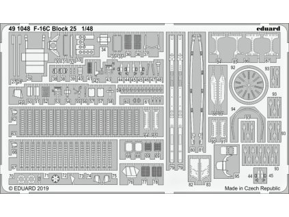 1/48 F-16C Block 25 for TAMIYA kit