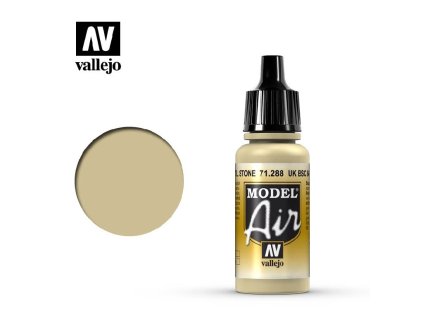 Akrylová barva pro Airbrush Vallejo Model Air 71288 UK Bsc 64 Portland Stone (17ml)