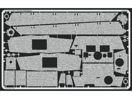 Zimmerit King Tiger recommended for TAMIYA