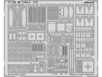 Bf 110G-2 1/72 recommended for EDUARD