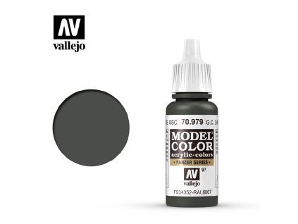 Vallejo Model Color 70979 German Cam. Dark Green (17ml)