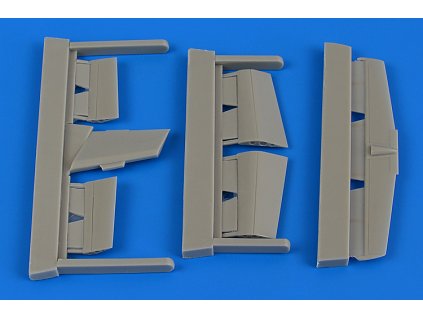 1/72 L-29 Delfín control surfaces