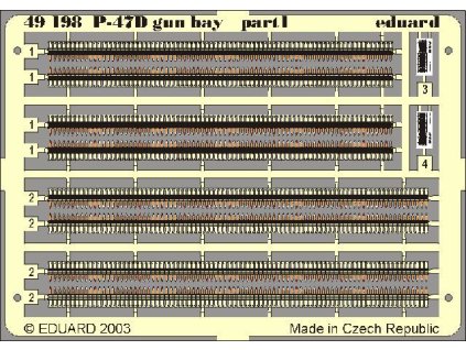 1/48 P-47D gun bay for TAMIYA kit