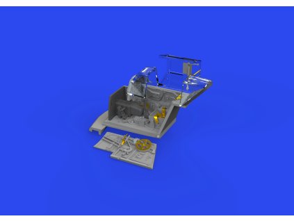 Bf 109G-2 cockpit PRINT 1/72 recommended for EDUARD