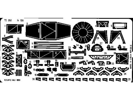 1/72 Fi 156 Storch for ACADEMY kit