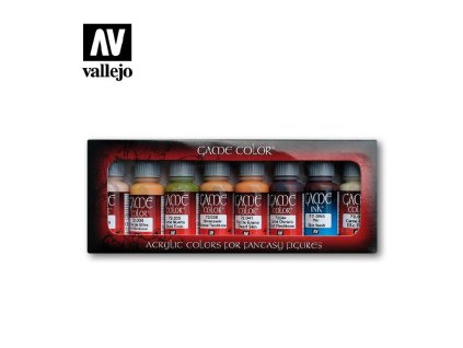 Vallejo Game Color Set 72295 Skin Tones (8)