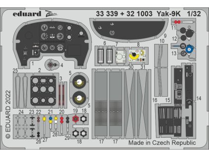 Yak-9K 1/32 recommended for ICM