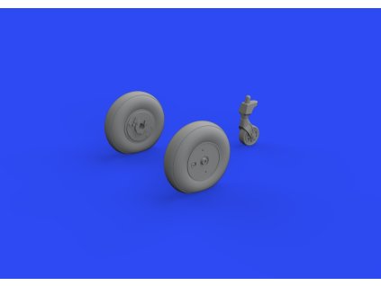 1/48 Ki-61-Id wheels for TAMIYA kit