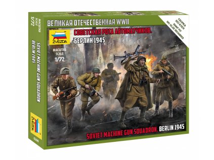 Wargames (WWII) 6269 - Soviet Machine Gun Sqad (1:72)