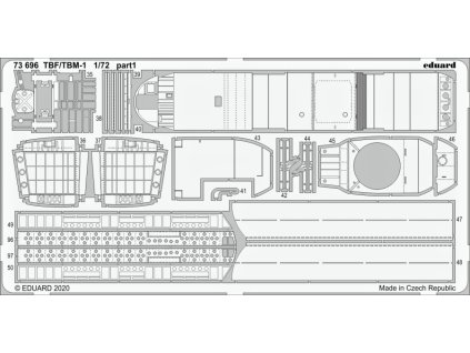 1/72 TBF/TBM-1 Avenger for HASEGAWA kit