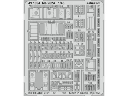 Me 262A 1/48 recommended for HOBBY BOSS
