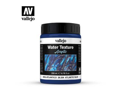 Vallejo Diorama FX 26204 Atlantic Blue Water Textures (200 ml)