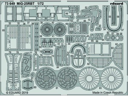 MiG-25RBT  1/72 recommended for ICM