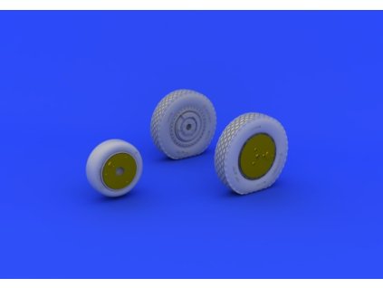 1/32 P-39 wheels late for KITTYHAWK kit