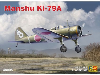 Plastikový model letadla 1/48 Manshu Ki-79 A Shimbu-tai 3 decal v. for Japan, Indonesia