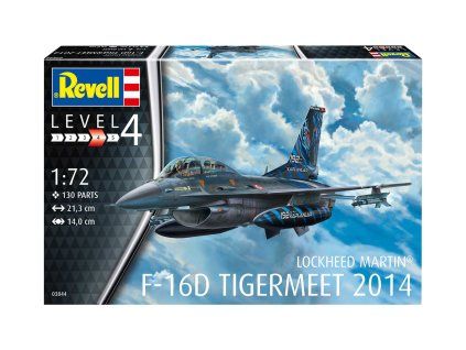 Revell 03844 Lockheed Martin F-16D Tigermeet 2014 1/72