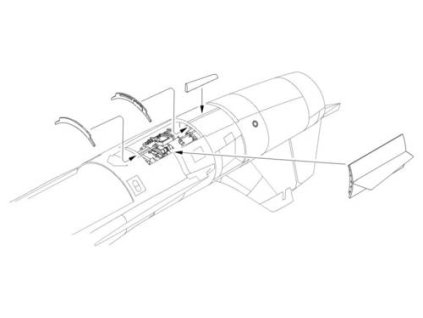 62705 1 32 f 104g starfighter engine set for has