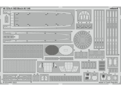 F-16D Block 40 1/48 recommended for KINETIC
