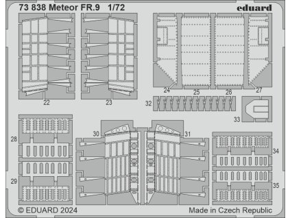 Meteor FR.9 1/72 recommended for AIRFIX