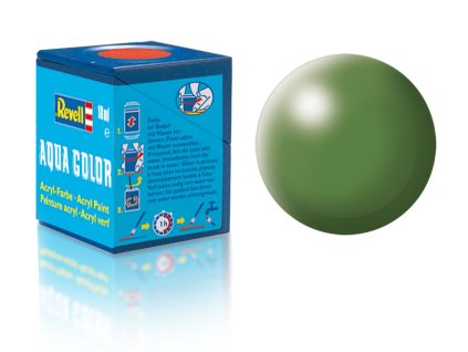 Revell Aqua Color - 36360: hedvábná zelená (green silk)