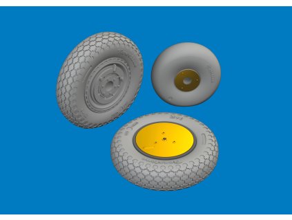 P-39 wheels early 1/48 recommended for ARMA HOBBY
