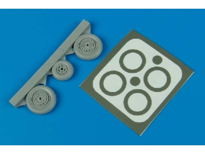 1/48 MiG-15 Fagot wheels & paint masks