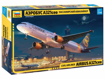 Zvezda 7040 - Airbus A321 CEO (1:144)