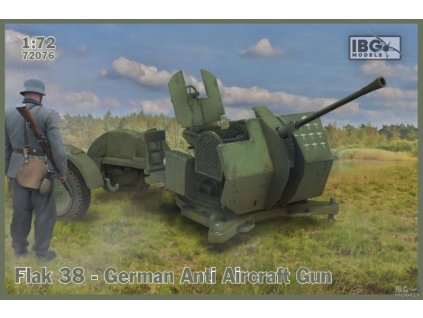 65003 1 72 flak 38 german anti aircraft gun 2 in the box
