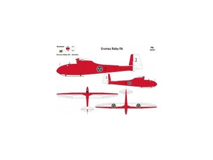 1/48 Grunau Baby IIb Sweden