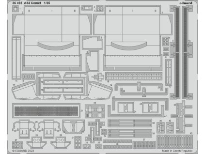 A34 Comet 1/35 recommended for TAMIYA