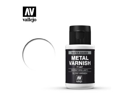 Vallejo 77657 Gloss Metal Varnish (32ml)