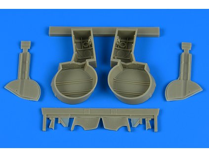 1/32 Spitfire Mk.IXc wheel bay - REVELL