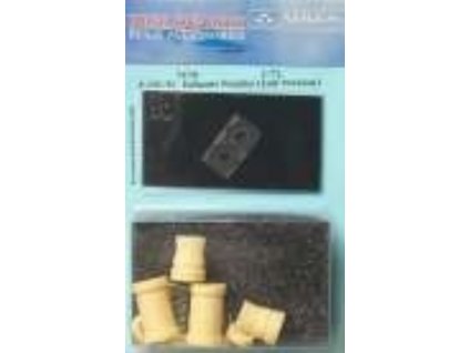 1/72 F-15C Eagle exhaust nozzles - (late version) - HASEGAWA