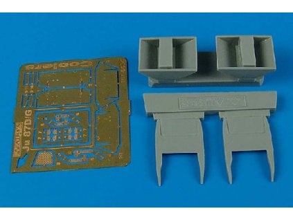 1/48 Ju 87D Stuka air coolers