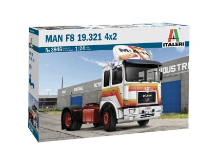 Italeri 3946 - MAN F8 19.321 4x2 (1:24)