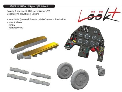 Bf 109G-6 LööKplus 1/72 recommended for EDUARD