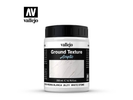 Vallejo Diorama Effects 26211 White Stone Paste (200ml)