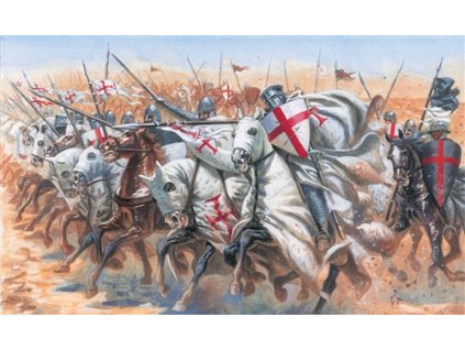 Italeri 6125 - TEMPLAR KNIGHTS (MEDIEVAL ERA) (1:72)