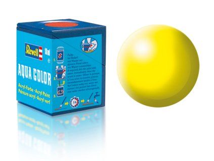 Revell 3748 Acrylic Paint - 36312: Silk Luminous Yellow