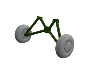 Tiger Moth wheels 1/48 recommended for AIRFIX