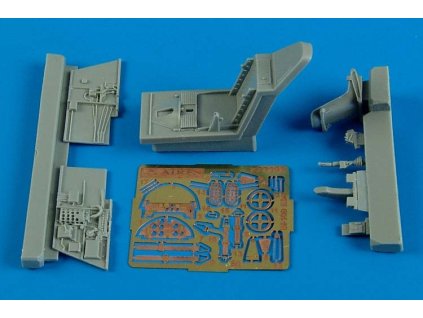 1/72 Bf 109E-3/E-4 cockpit set - AIRFIX