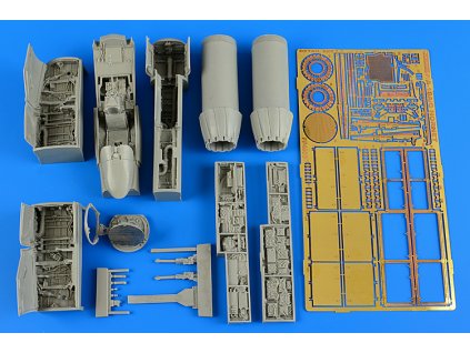 1/48 F/A-18A/C Hornet detail set - HASEGAWA