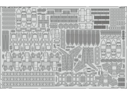 HMS Ark Royal 1939 part 1 1/350 recommended for I LOVE KIT