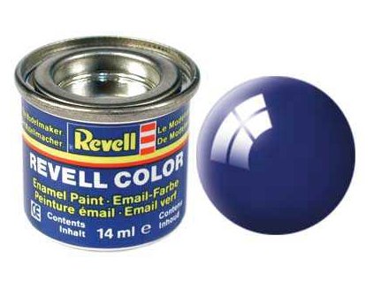 Revell Email Color - 32151: leská ultramarínová modrá (ultramarine-blue gloss)