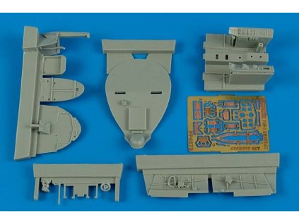 1/48 F8F-1 Bearcat cockpit set - HOBBY BOSS
