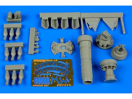 66941 1 72 mig 15bis engine set eduard
