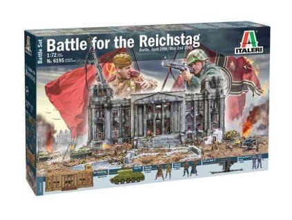 Italeri diorama 6195 - Berlin 1945: Battle for the Reichstag (1:72)