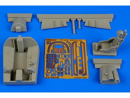 1/48 F-101A/C Voodoo cockpit set - KITTY HAWK